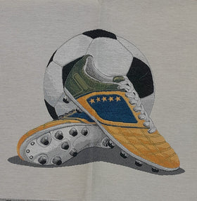 CUSCINI GOBELIN CON MOTIVI FOOTBALL - 0