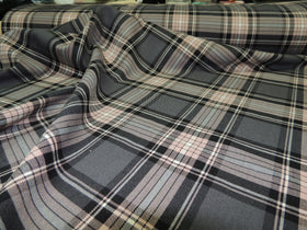 TESSUTO SCOZZESE ABBIGLIAMENTO CM 150