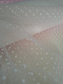 TULLE FLOCCATO POIS CM 150-5