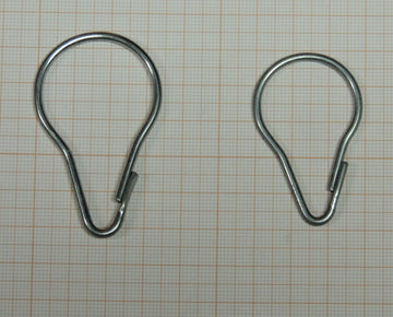 GANCI APERTI PER TENDE IN METALLO