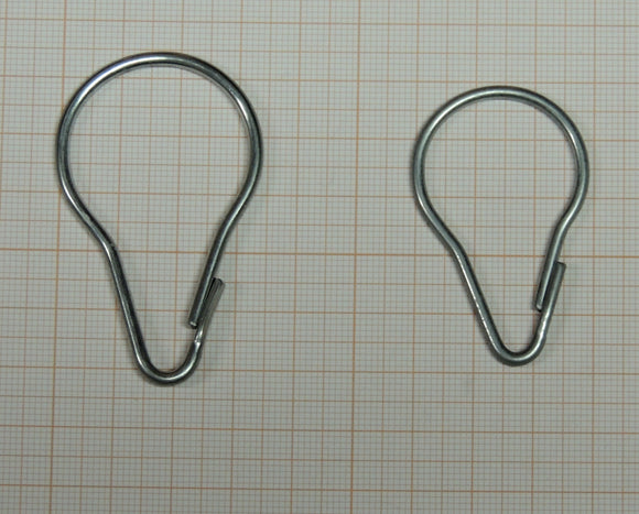 GANCI APERTI PER TENDE IN METALLO