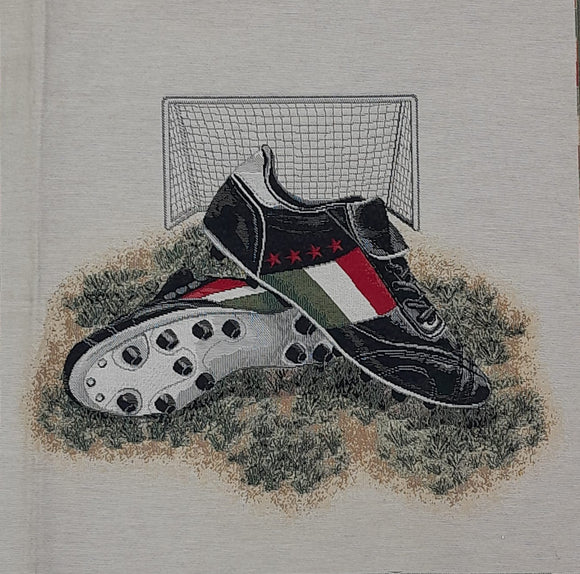 CUSCINI GOBELIN CON MOTIVI FOOTBALL