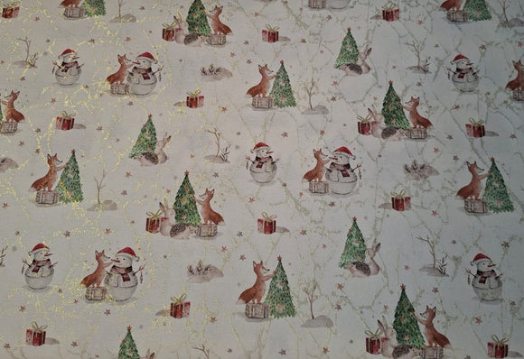 TESSUTO NATALE CM 140