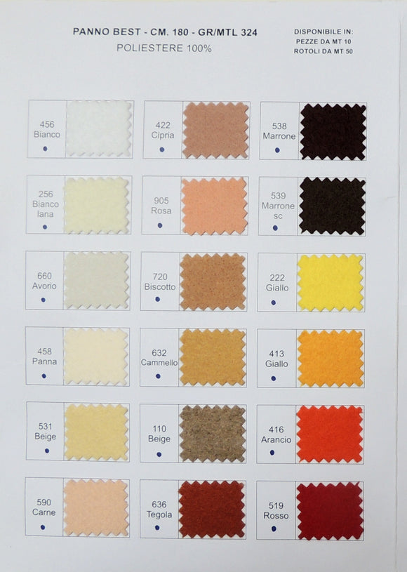 PANNOLENCI COLORI UNITO