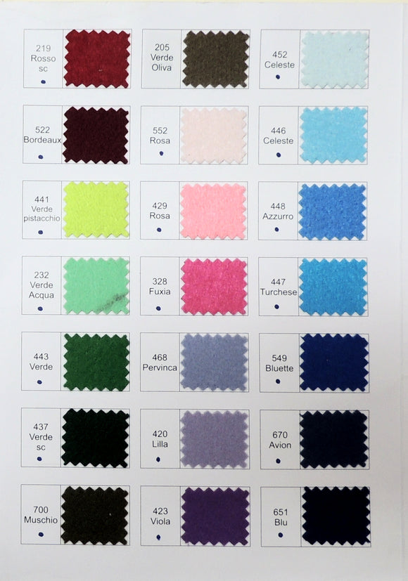 PANNOLENCI COLORI UNITO