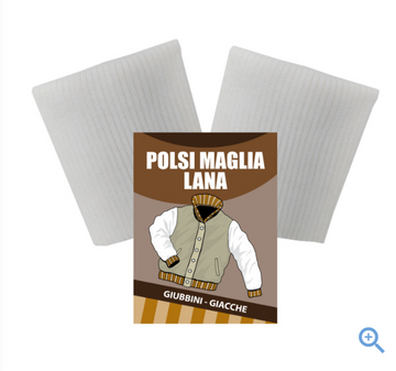 BORDI MAGLIA E POLSI LANA - 0