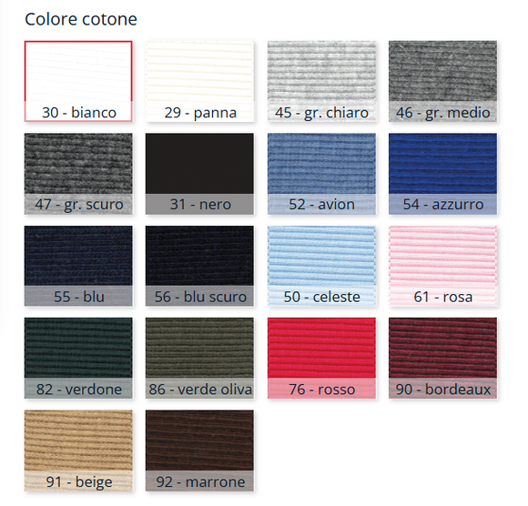 BORDI MAGLIA E POLSI COTONE