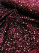Tessuto velluto e paillettes-5