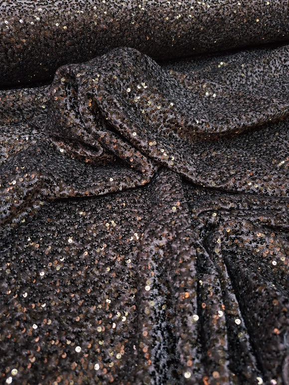 Tessuto velluto e paillettes