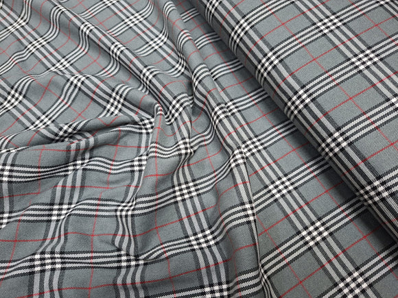 TESSUTO SCOZZESE ABBIGLIAMENTO CM 150