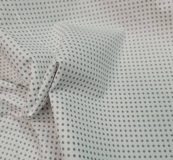 TESSUTO COTONE POIS PICCOLO CM 150