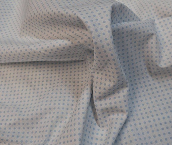 TESSUTO COTONE POIS PICCOLO CM 150