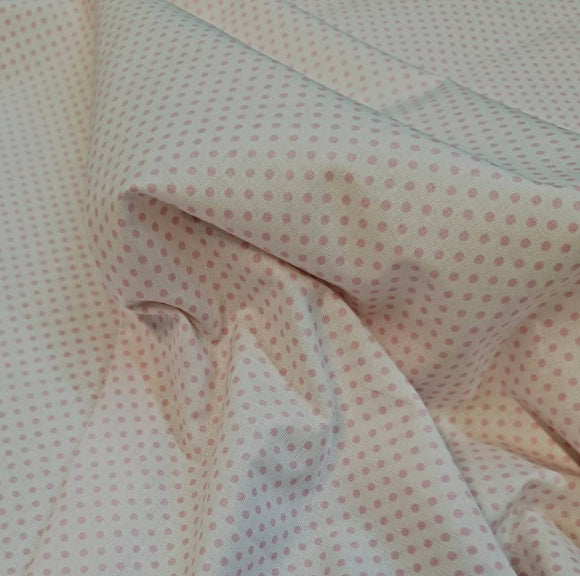 TESSUTO COTONE POIS PICCOLO CM 150