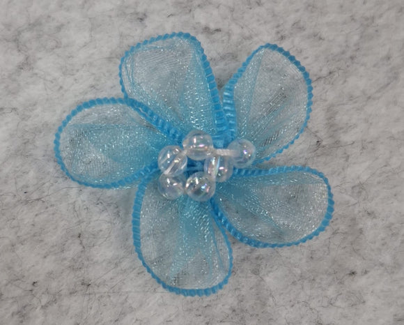 FIORELLINO ORGANZA BORDATO