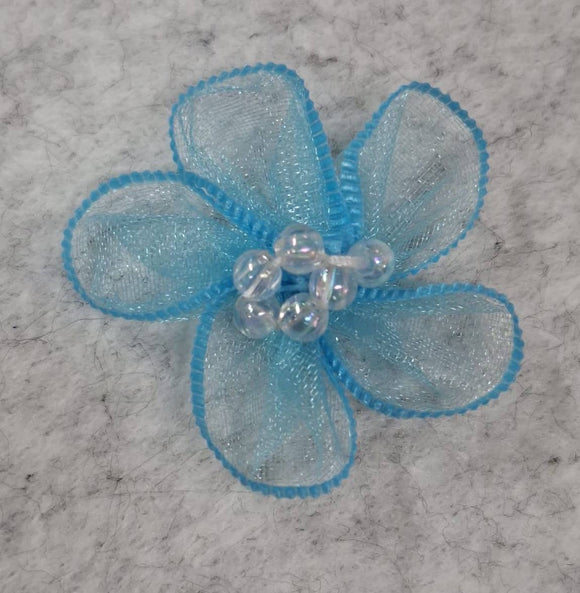 FIORELLINO ORGANZA BORDATO