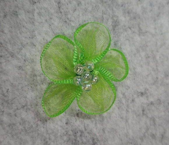 FIORELLINO ORGANZA BORDATO