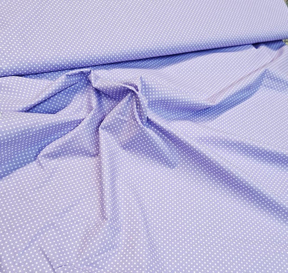 TESSUTO COTONE POIS PICCOLO CM 150