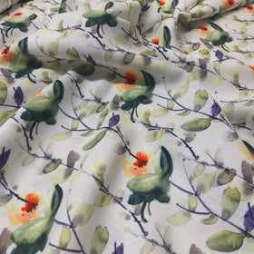 TESSUTO LINO E VISCOSA STAMPA DIGITALE - 0