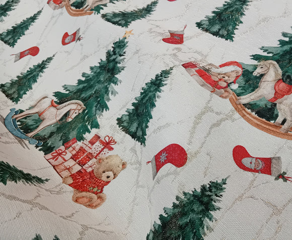 TESSUTO NATALE CM 140