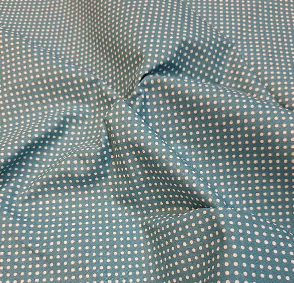 TESSUTO COTONE POIS PICCOLO CM 150