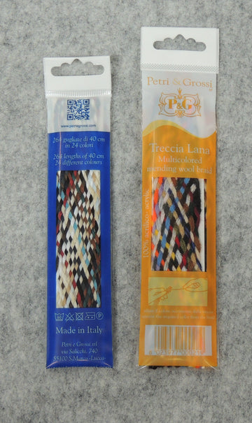 TRECCE RAMMENDO COTONE E LANA