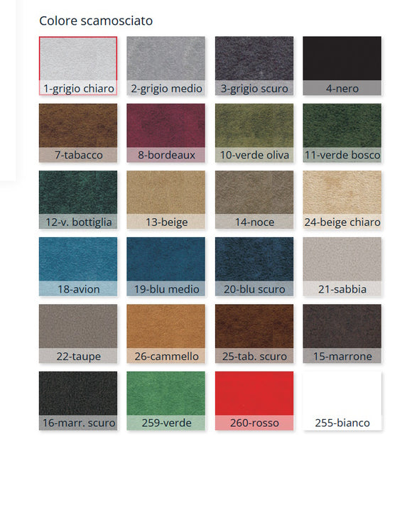 TOPPE SCAMOSCIATE FORATE