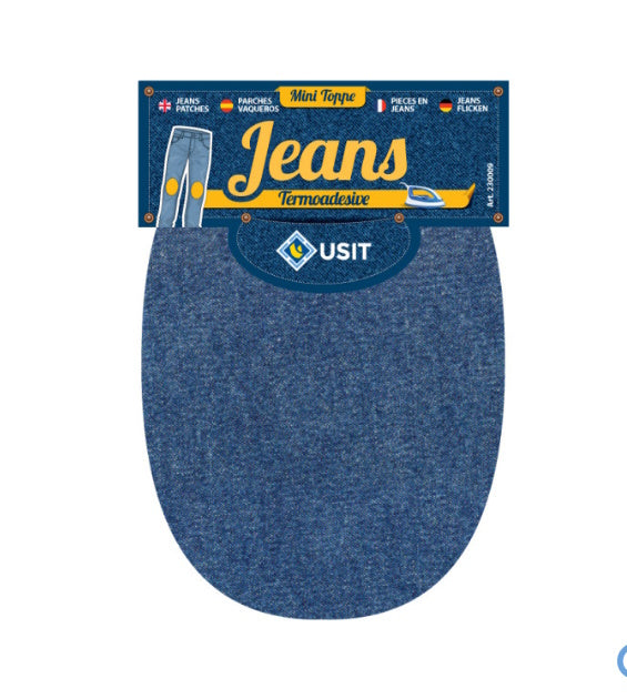 TOPPE TERMOADESIVE JEANS GRANDI E MINI